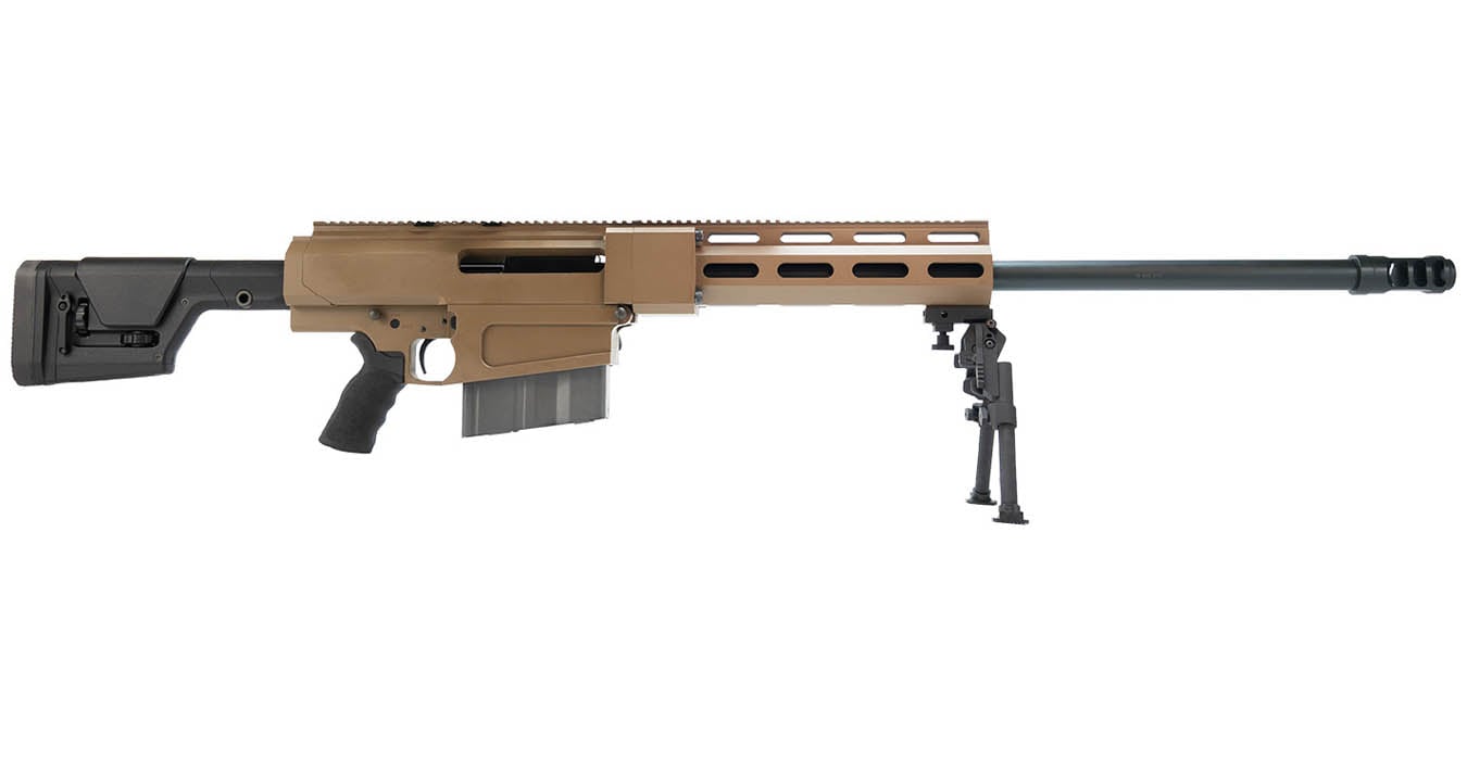 Bushmaster BA50 50 BMG Flat Dark Earth (FDE) Bolt-Action Rifle with 29 Inch Phosphate Chrome Lined Barrel