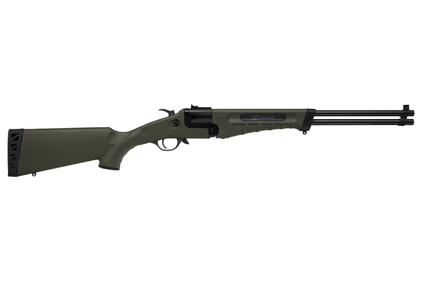 Savage 42 Takedown 22 LR/410 Bore Shotgun Combo with OD Green Stock