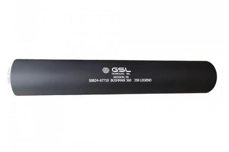 360 CALIBER 8.265 IN 7075 ALUMINUM AND STAINLESS 5/8X24 DIRECT THREAD W/ADAPTER