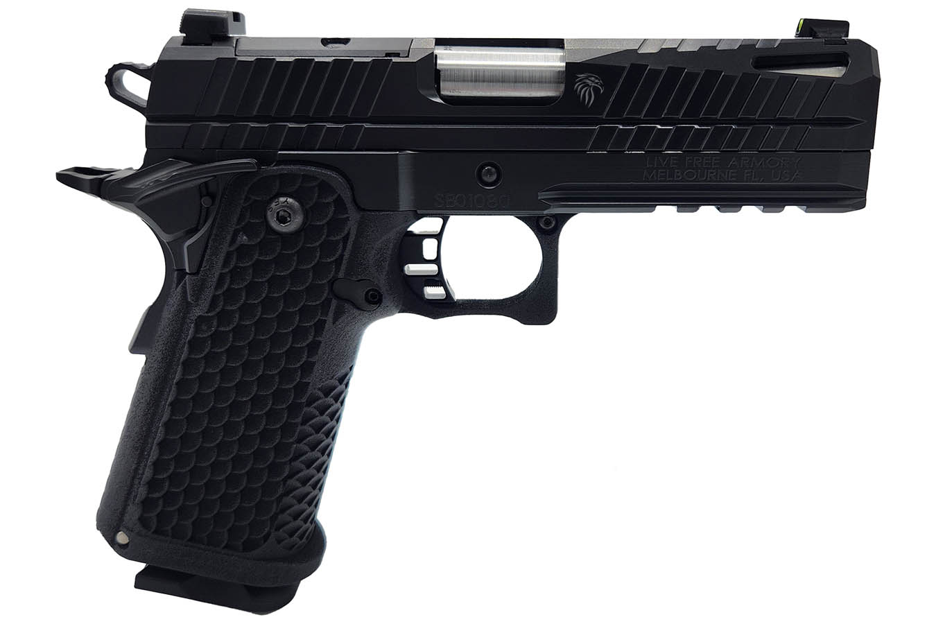 Live Free Apollo 11 9MM Pistol Black Out 