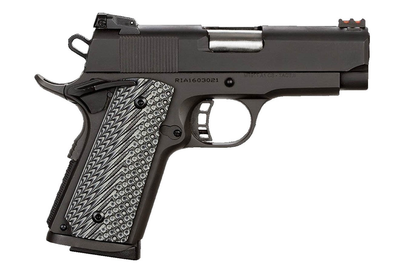 Rock Island Armory Rock 45 ACP Pistol With G10 Black/Grey Grips 