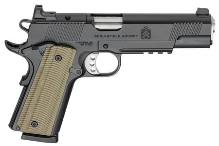 SPRINGFIELD 1911 OPERATOR AO 45 ACP 5 IN BARREL OPTIC READY G-10 GRIPS