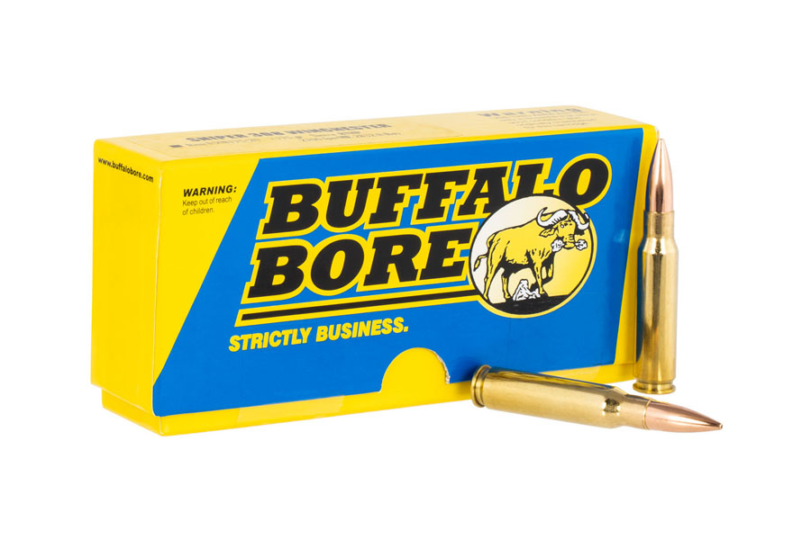 Buffalo Bore 308 Winchester 175 Grain Hollow Point Boat Tail Strictly Business Sniper 20/Box
