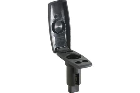 ASM-RECT BASE, BLK, 3 PIN 