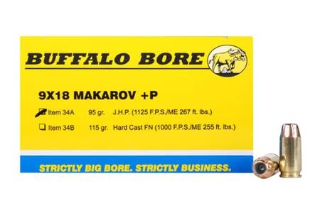BBA 34A/20    9MM MAK +P  95  JHP            20/12