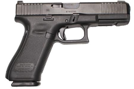 17GEN5 MOS 9MM FRONT SERRATIONS NIGHT SIGHTS (VERY GOOD)