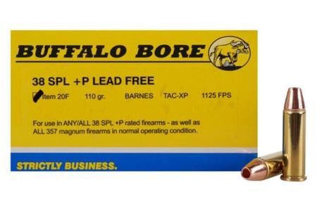 BBA 20F/20    38SPC +P    110 TACXP LD FREE  20/12