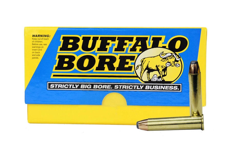 Buffalo Bore 45-70 Government 350 Grain Semi-Jacketed Flat Point Strictly Business Lever Gun 20/Box