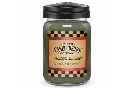 MAGNOLIA AND CEDAR 26 OZ CANDLE