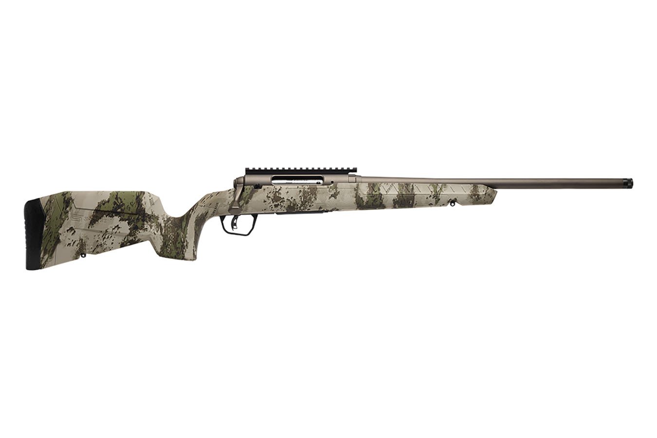 Savage Axis 2 6.5 Creedmoor Bolt Action Rifle In Woodland Camofloge 