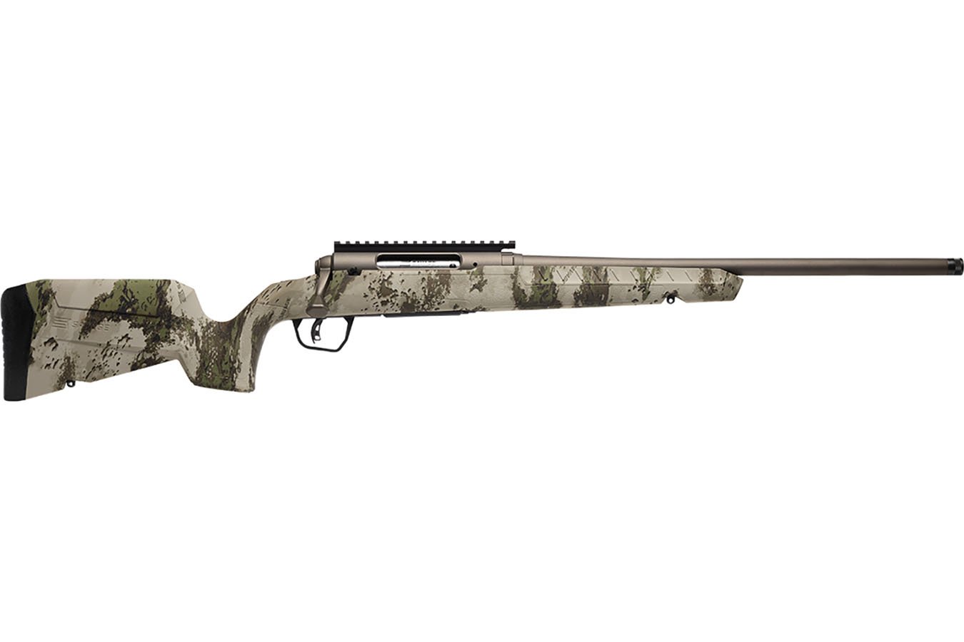 Savage Axis 2 308 Winchester Bolt Action Rifle In Woodland Camouflage 