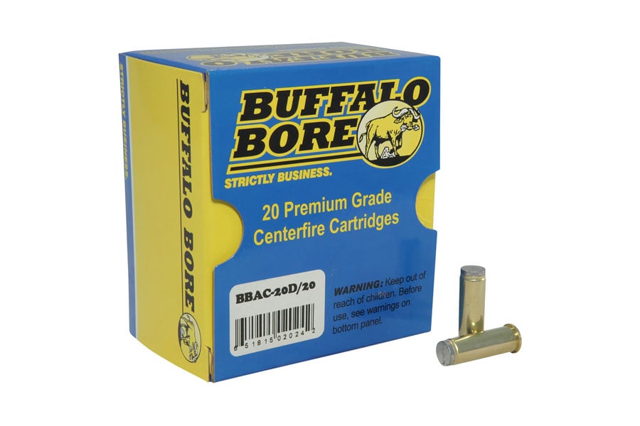 Buffalo Bore 38 Special 150 Grain Hard Cast Wadcutter Standard Pressure Strictly Business 20/Box