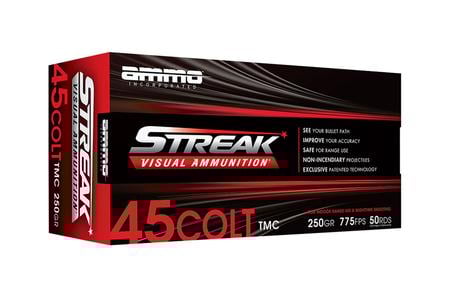 AMMOINC 45C250TMCSTRKRED50 STRK 45C  250 TMC 50/20