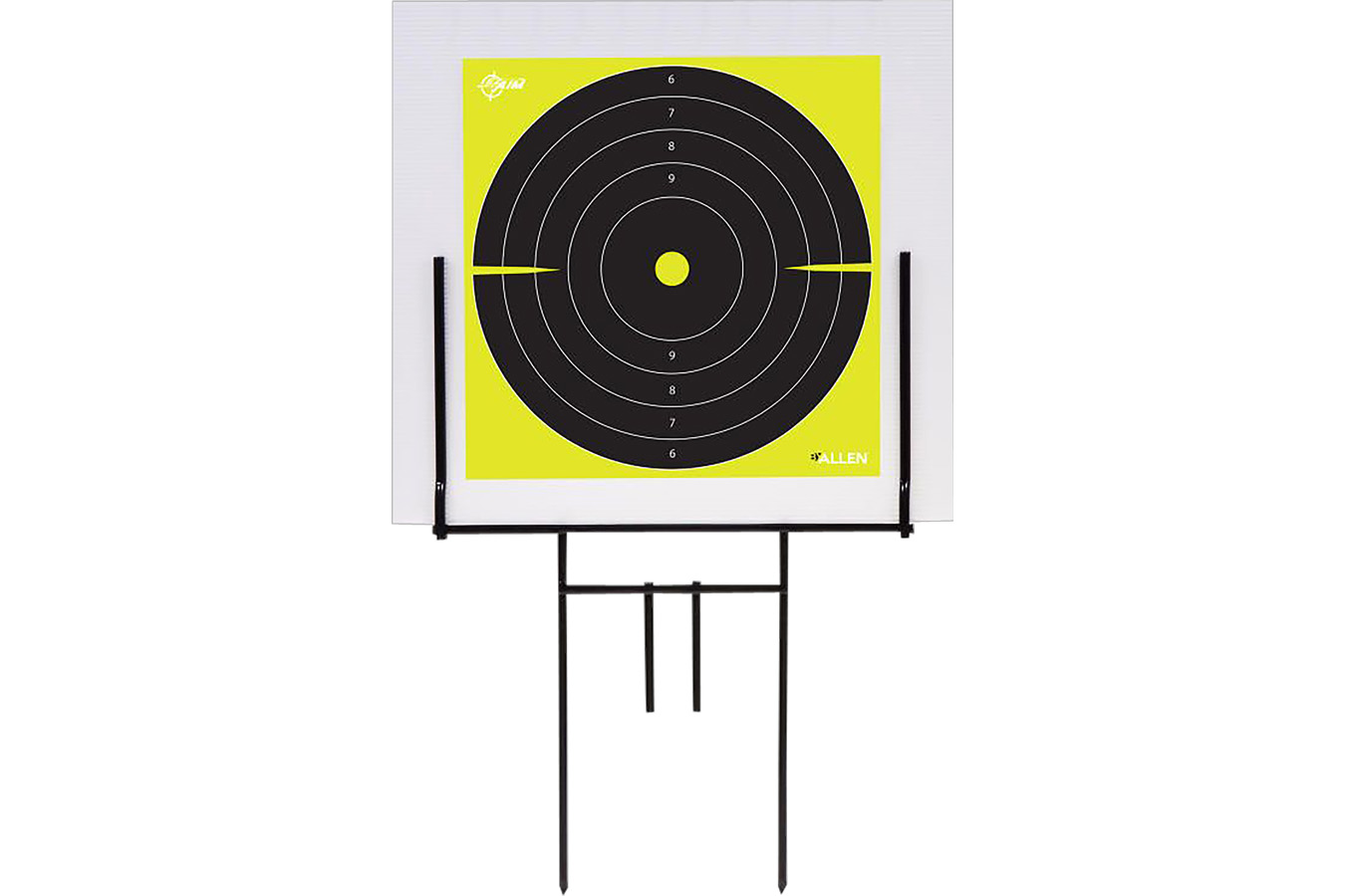 Allen Portable Range Target Stand Black Steel 18