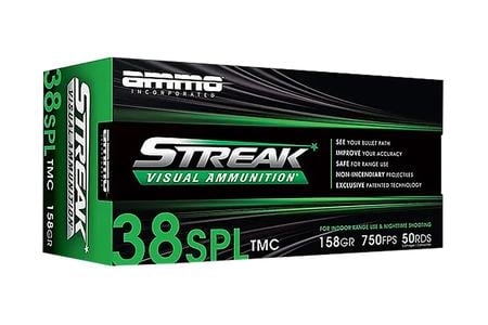 AMMOINC 38158TMCSTRKGRN50  STRK 38S  158 TMC 50/20