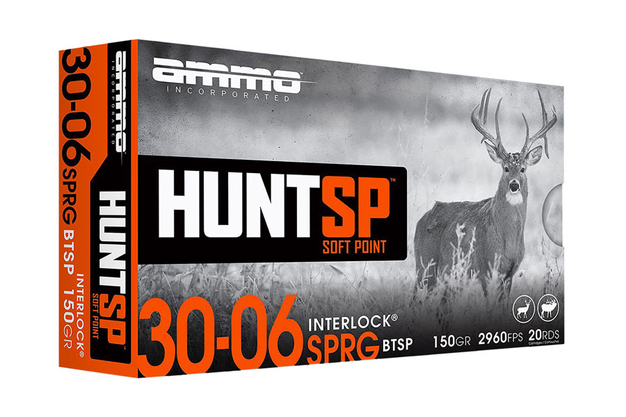 Ammo Incorporated 30-06 Springfield 150 Grain Hunt SP 20/Box