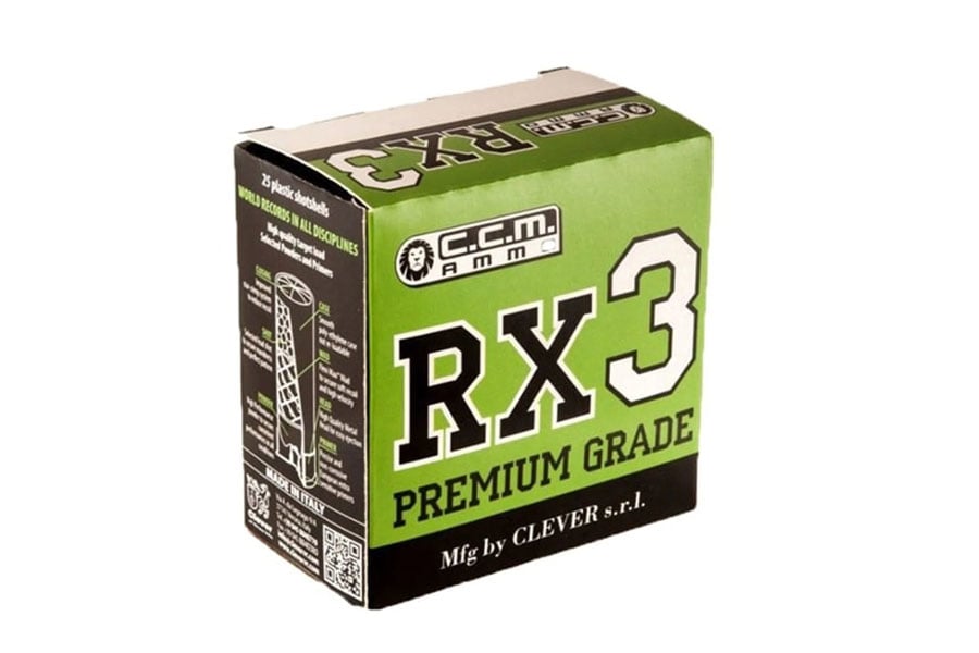 Clever 12 Gauge 2-3/4 Inch 1 Oz 8 Shot RX 3 Premium 250/Case