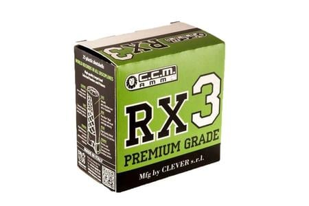 CLEVER PREMIUM RX3 12GA 3DR 1OZ #8 (CMRX312HD18)