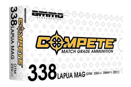 AMMOINC 338LM250BTHPA20 MATCH 338LAP 250BTHP 20/10
