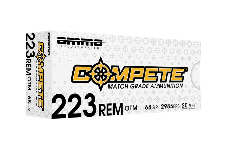 Ammo Incorporated 223 Remington 68 Grain Open Tip Match Compete 20/Box