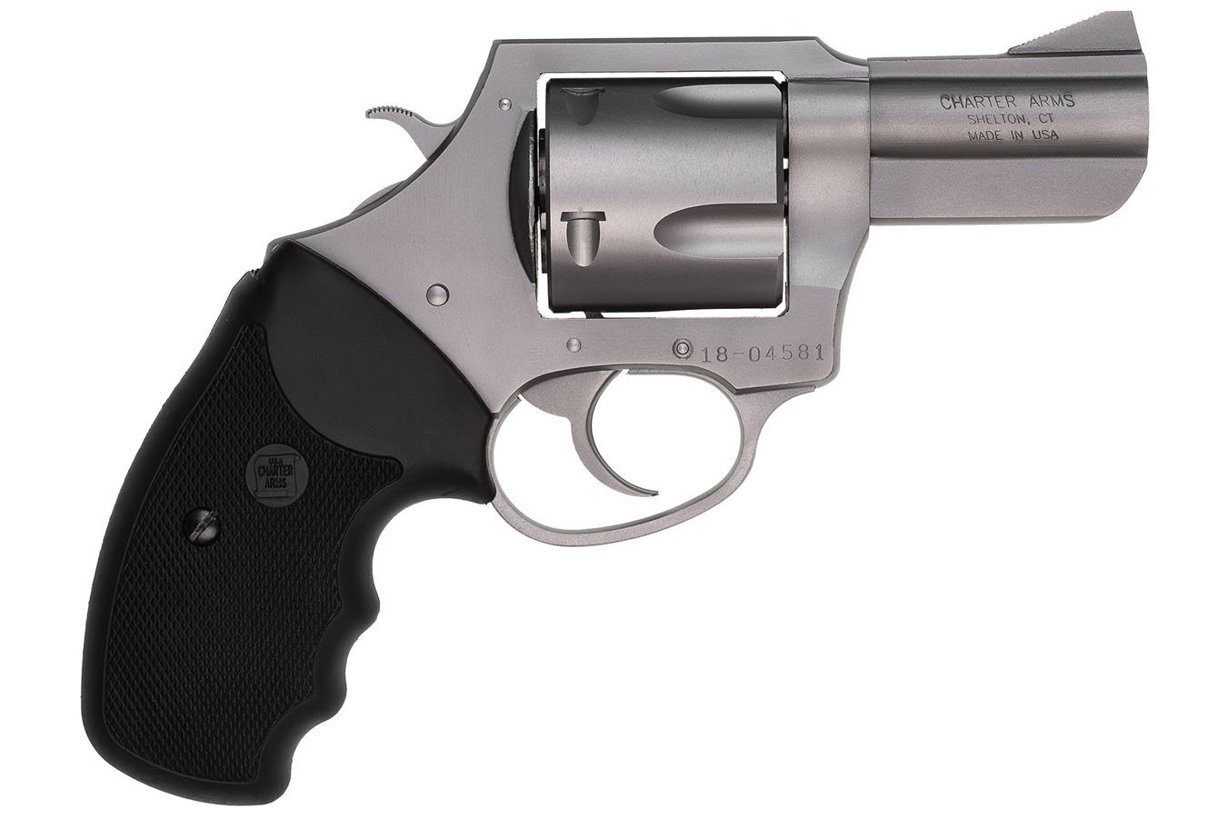 Charter Arms Bulldog 45 Long Colt Revolver In Stainless Steel 