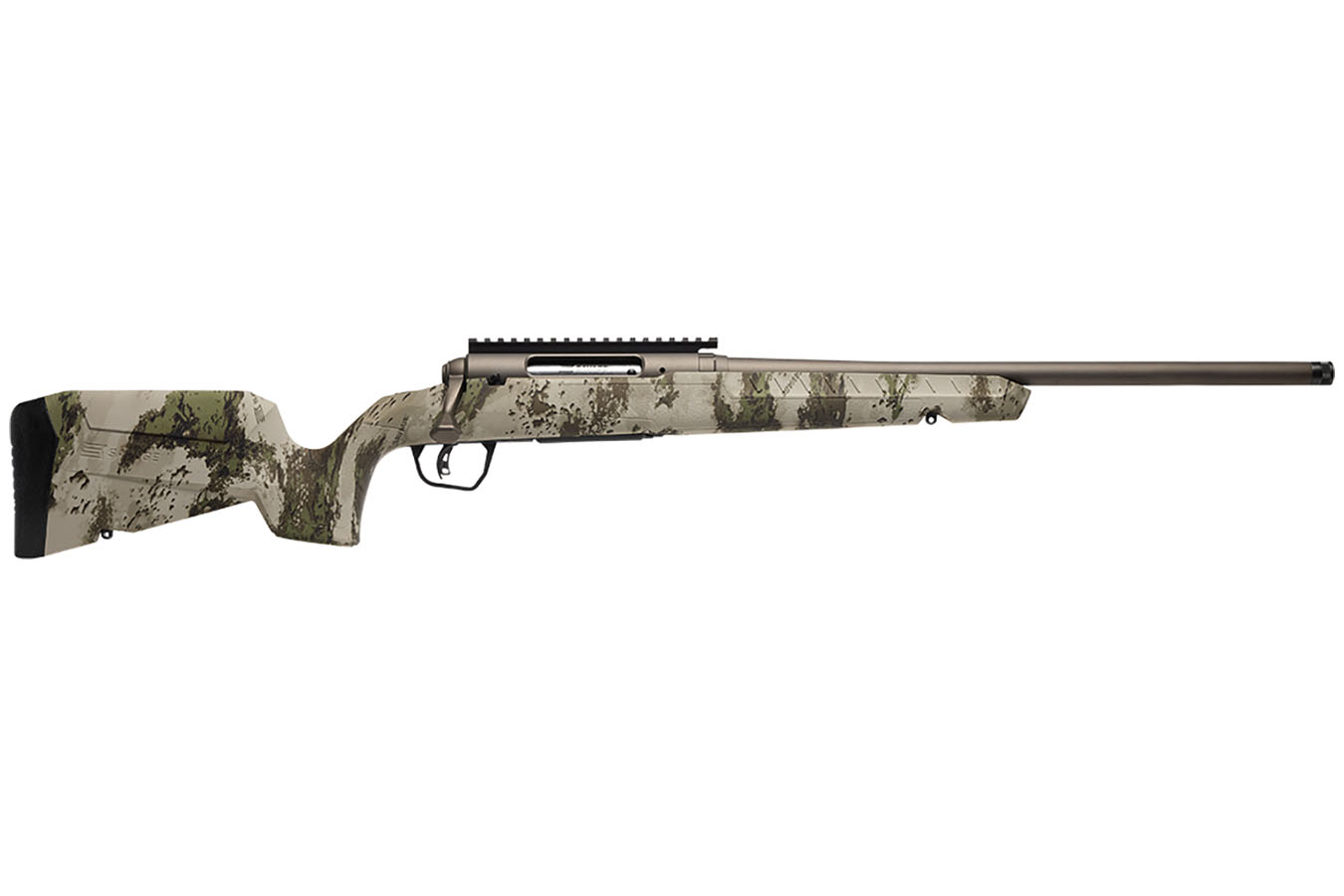 Savage Axis 2 243 Winchester Bolt Action Rifle In Woodland Camo 