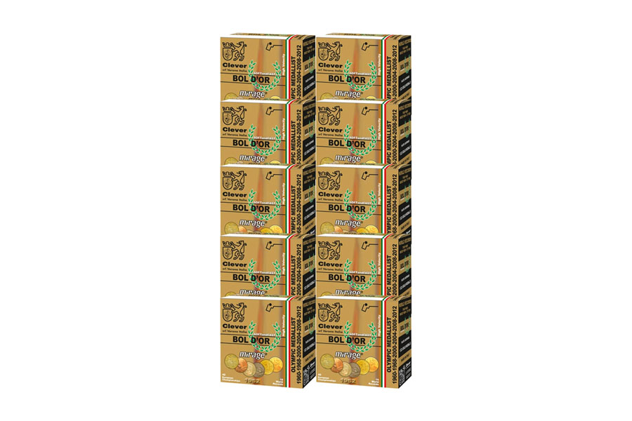 Clever 12 Gauge 2-3/4 Inch 1 Oz 8 shot Mirage Bol D' OR T4 250/Case