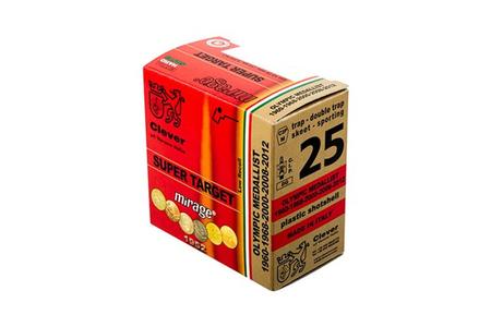 CLEVER MIRAGE T1 12GA SPORTING 1-1/8OZ #8 250/CS