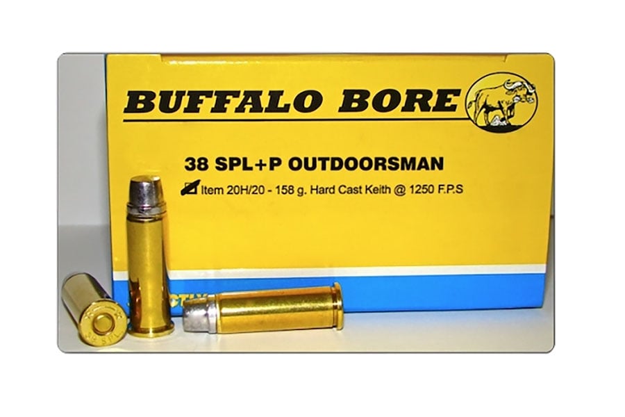 Buffalo Bore 38 Special 158 Grain Hard Cast Strictly Business Outdoorsman 20/Box
