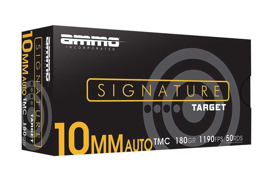 Ammo Incorporated 10mm Auto 180 Grain Total Metal Case Signature 50/Box