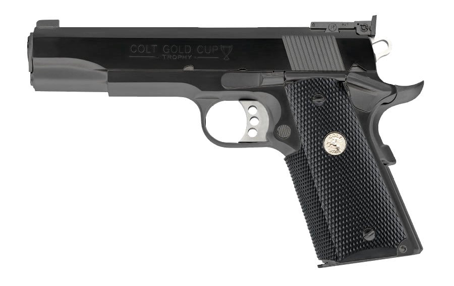 Colt Gold Cup Trophy 45 Auto Blued Finish 1911 Pistol
