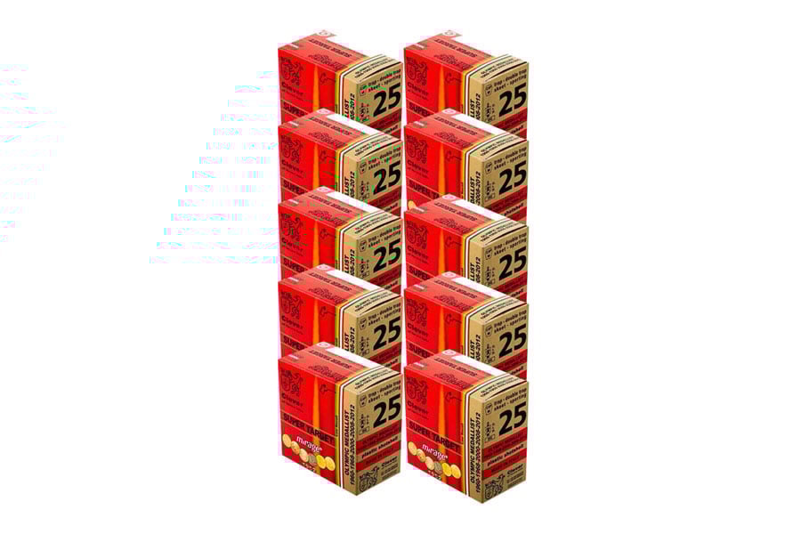 Clever 12 Gauge 2-3/4 Inch 1-1/8 Oz 8 Shot Mirage ST T1 250/Case