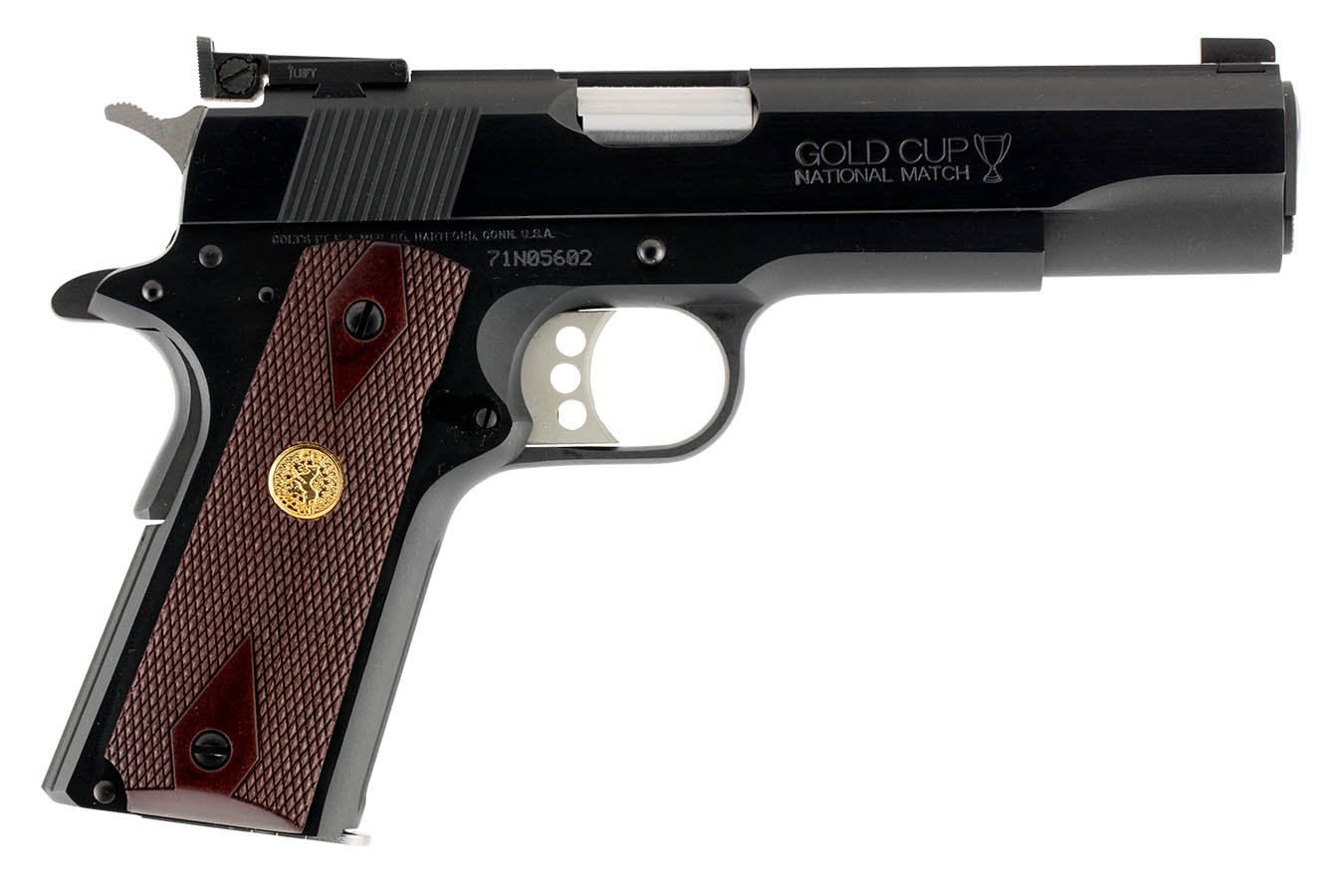 Colt 1911 Gold Cup Series 70 9mm Semi-Auto Pistol (Blemished)