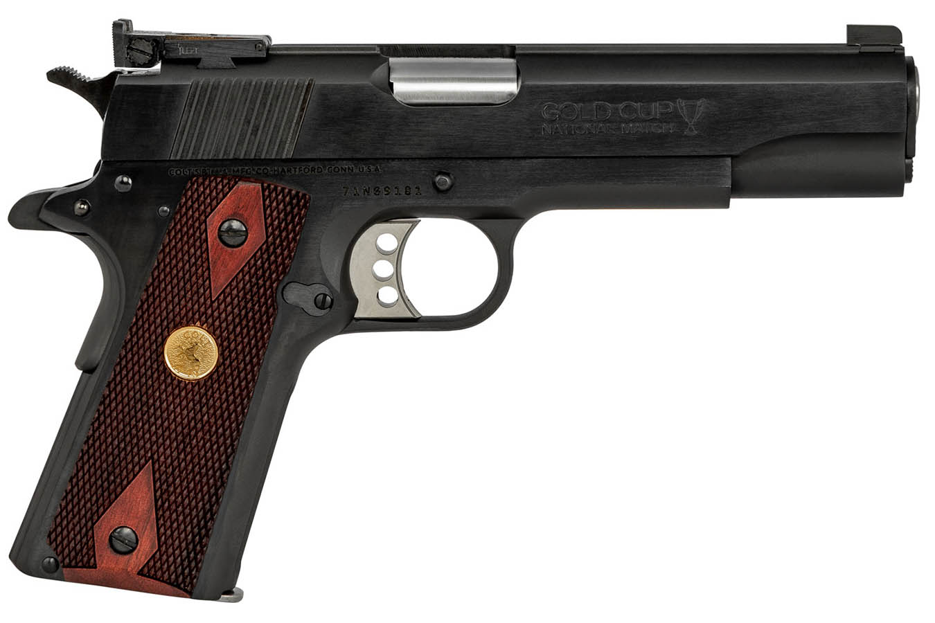 Colt 1911 Government Gold Cup National Match 38 Super Semi-Auto Pistol (Blemished)
