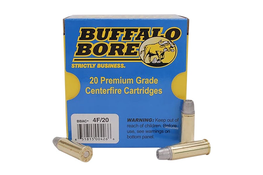 Buffalo Bore 44 Remington Magnum 240 Grain Gas Checked Hollow Point Strictly Business Deer Grenade 20/Box