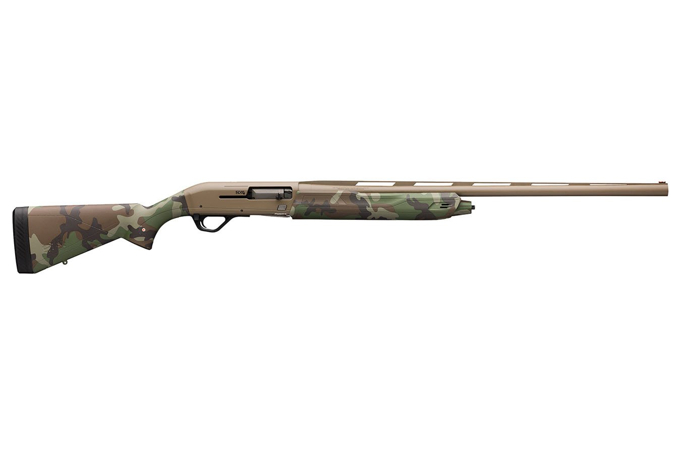 Winchester SX4 20 Gauge Semi Automatic Shotgun In Woodland Camoflouge