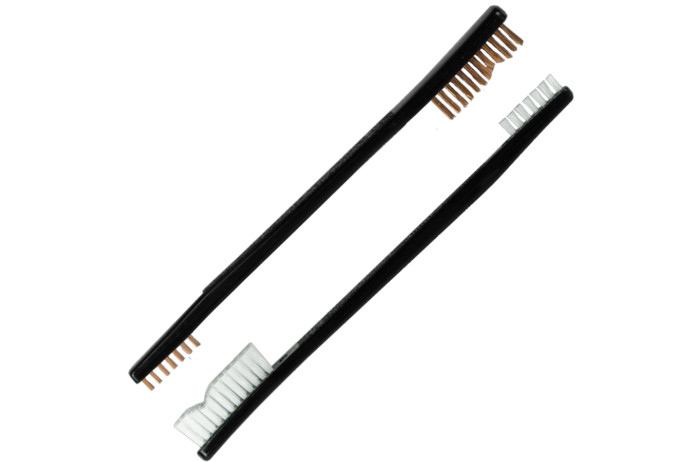 Kleen Bore Double End Brush Combo Set Bronze/Nylon Bristles 2 Pack