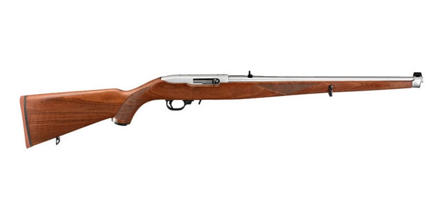 RUGER 10/22 RBIW 22LR WALNUT MANNLICHER RIFLE