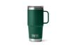 YETI COOLERS RAMBLER 20 OZ TRAVEL MUG BLACK FOREST GREEN