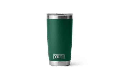 RAMBLER 20 OZ TUMBLER MS BLACK FOREST GREEN