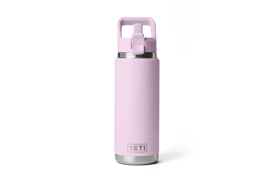 YETI COOLERS RAMBLER 26 OZ C STRAW BOTTLE CHERRY BLOSSOM