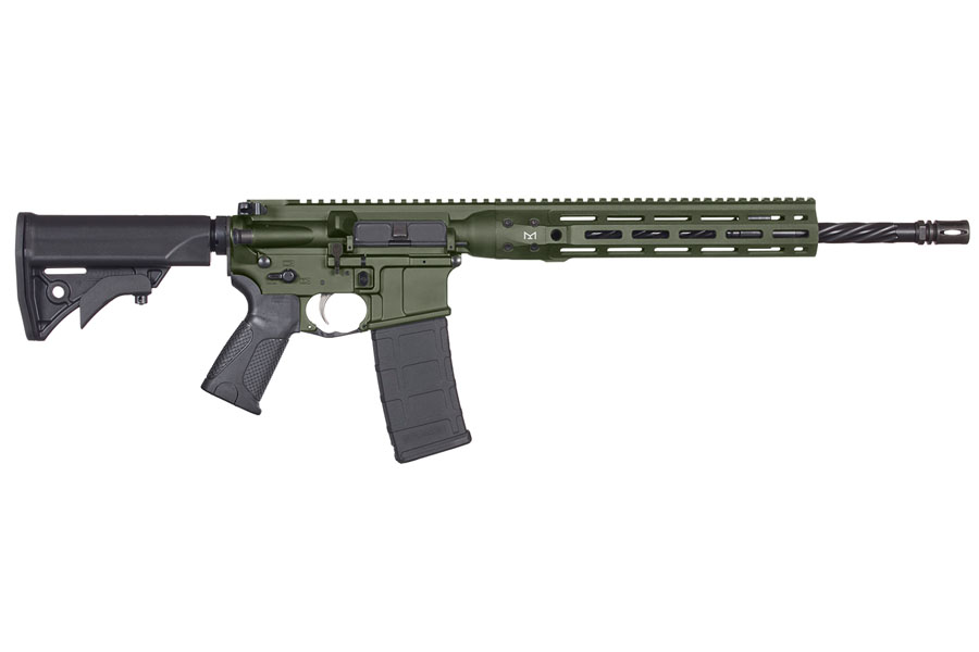 LWRC Di-15 5.56mm Tactical Rifle In OD Green 