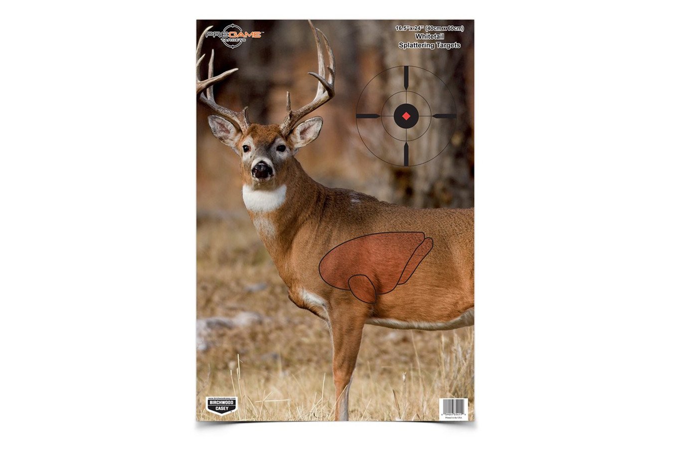 Birchwood Casey 16.5 x 24 Inch Whitetail Deer, 3 Targets