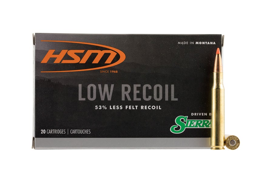 Hsm 30-06 Springfield 150 Grain Orange Polymer Tip Low Recoil 20/Box