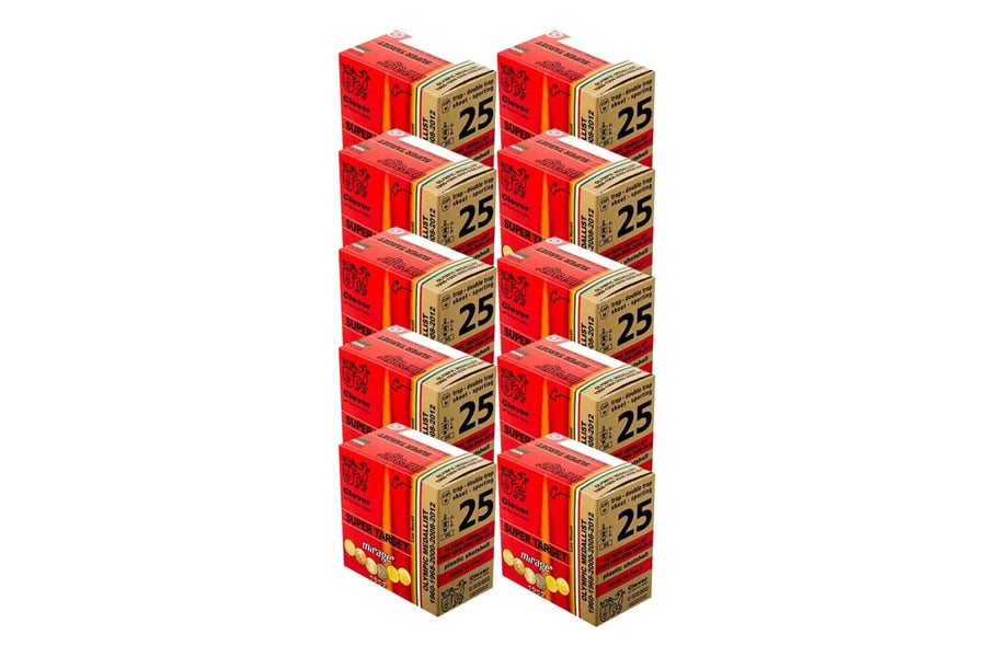 Clever 12 Gauge 2-3/4 Inch 1-1/8 Oz 7.5 Shot Mirage Super Target T1 250/Case