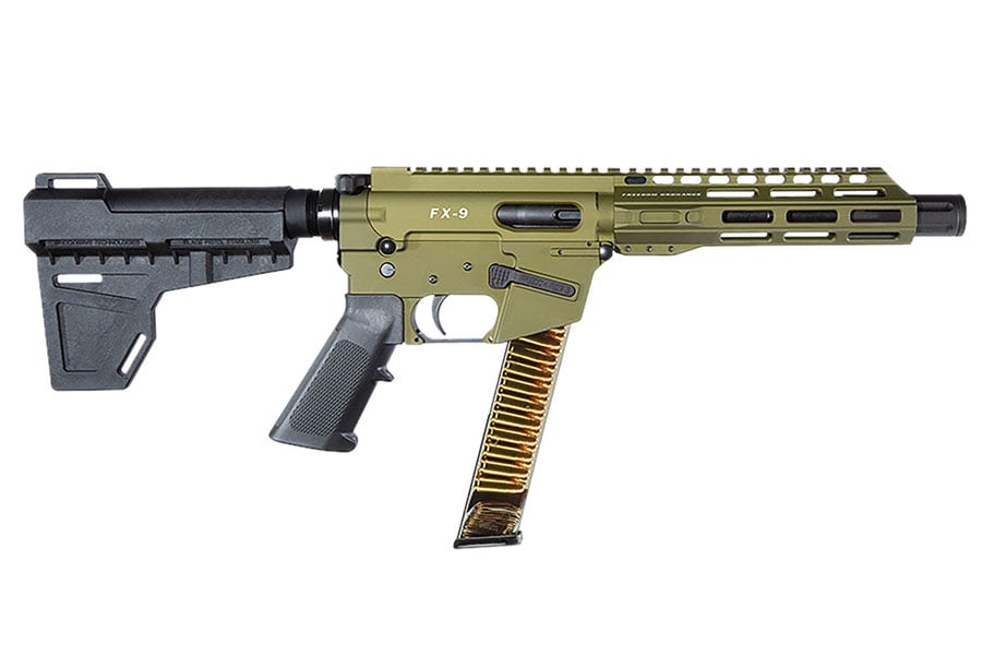 Freedom Ordnance FX9P 9MM Pistol In OD Green 