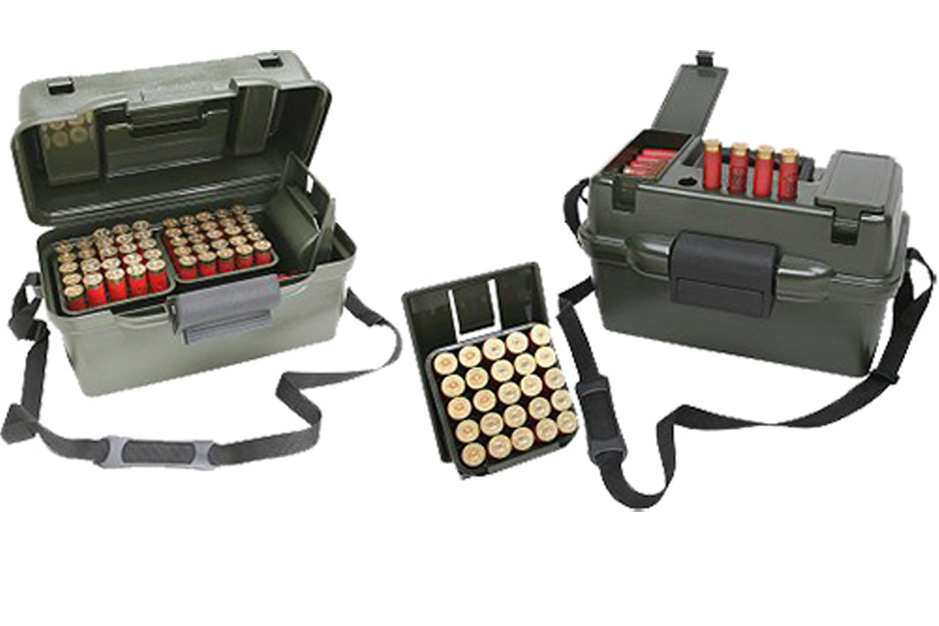 MTM Shotgun Hunter Case 12 Gauge Wild Camo Polypropylene 100rd