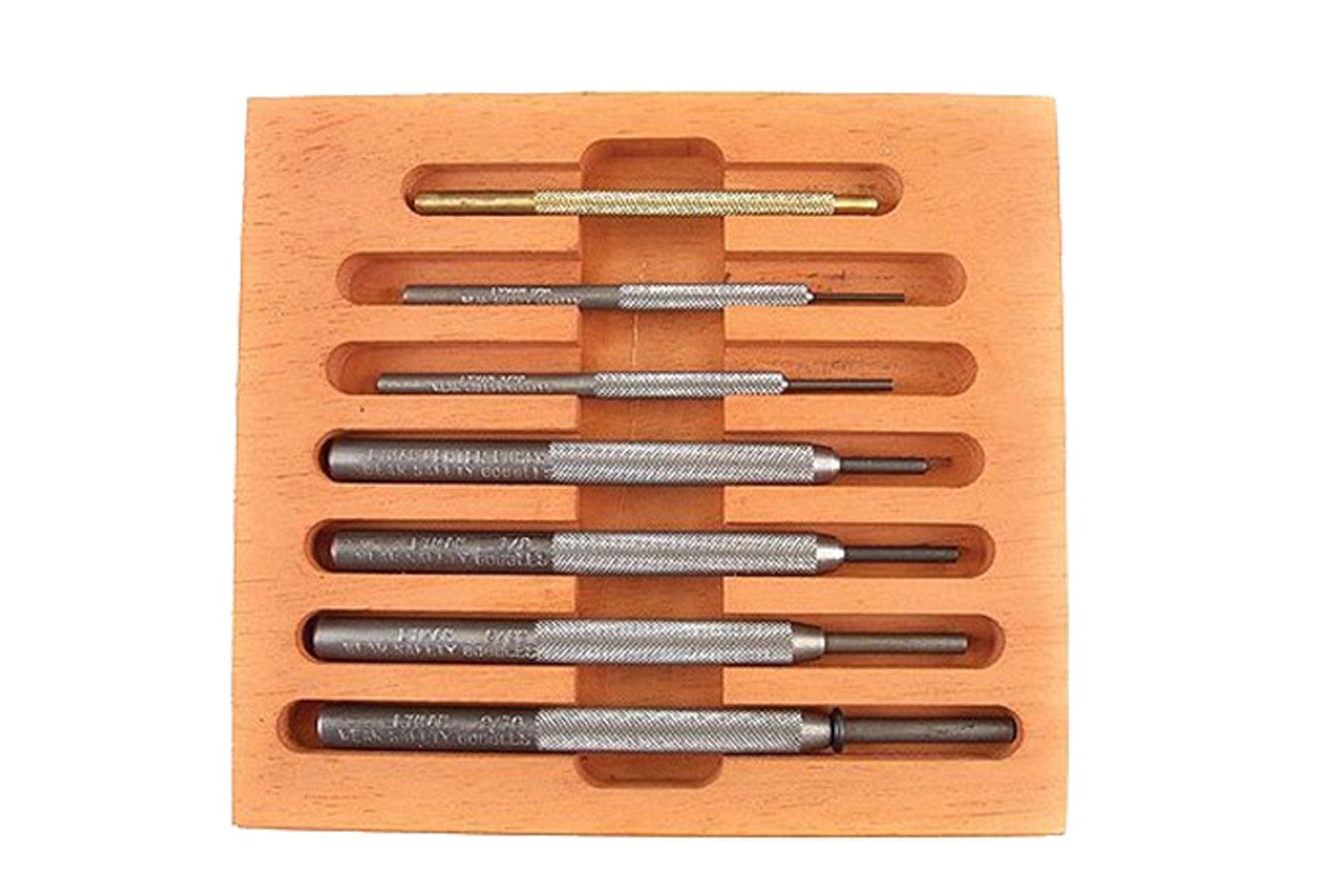 Lyman Punch Set Gunsmith Steel 7 pc