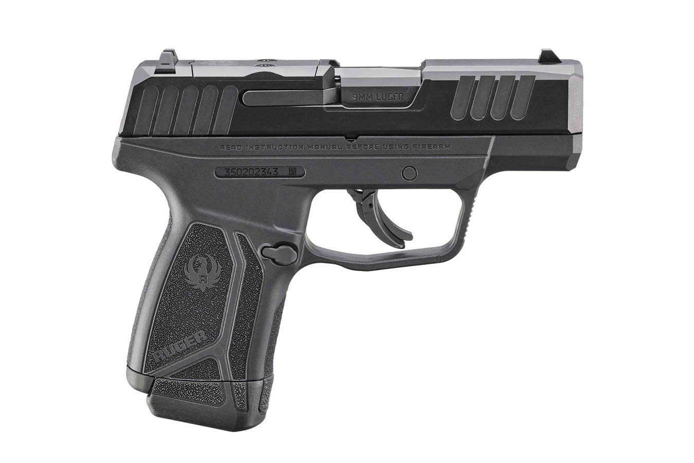 RUGER MAX-9 9MM 3.2 MS FSIGHT BLK (1) 12-RD