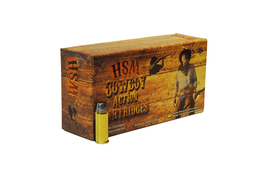 Hsm 44 Remington Magnum 200 Grain Round Nose Flat Point Cowboy Action 50/Box